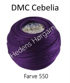 DMC Cébélia nr. 30 farve 550